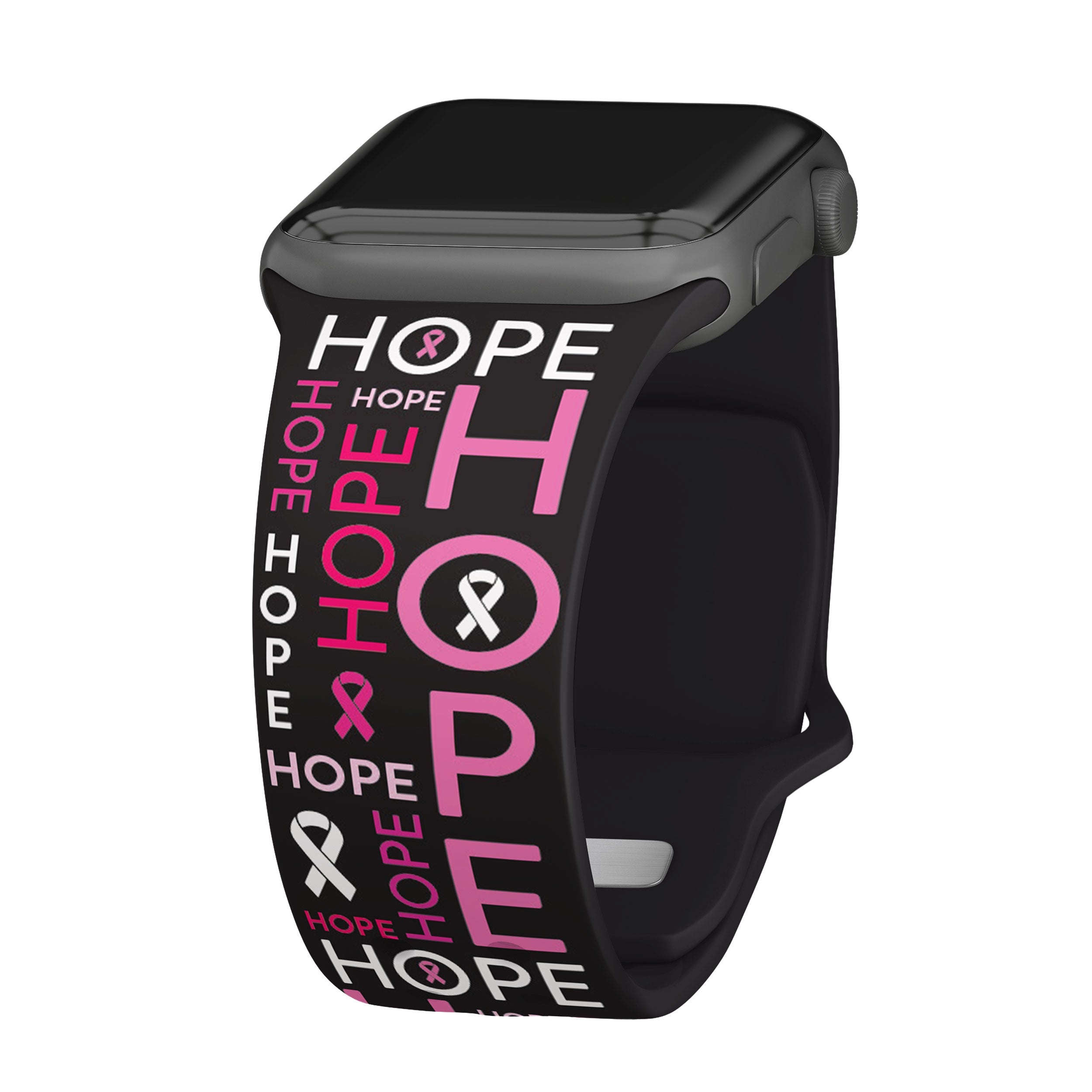 Breast Cancer Awareness HD Apple Watch Band