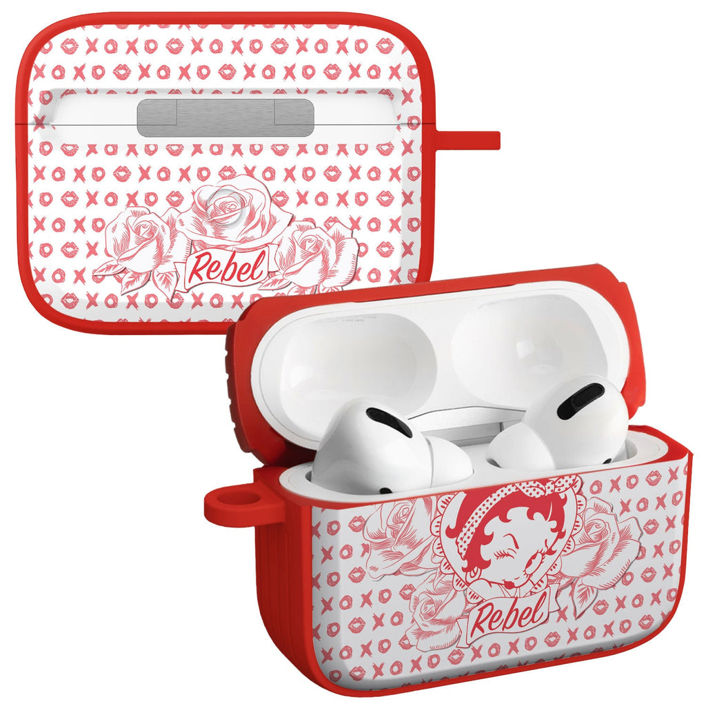Betty Boop Romantic Rebel HDX Apple AirPods Pro 1 & 2 Case Cover