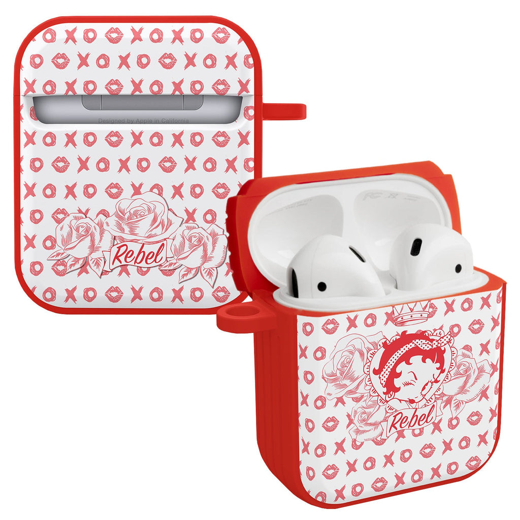 Betty Boop Romantic Rebel HDX Apple AirPods Gen 1 & 2 Case Cover