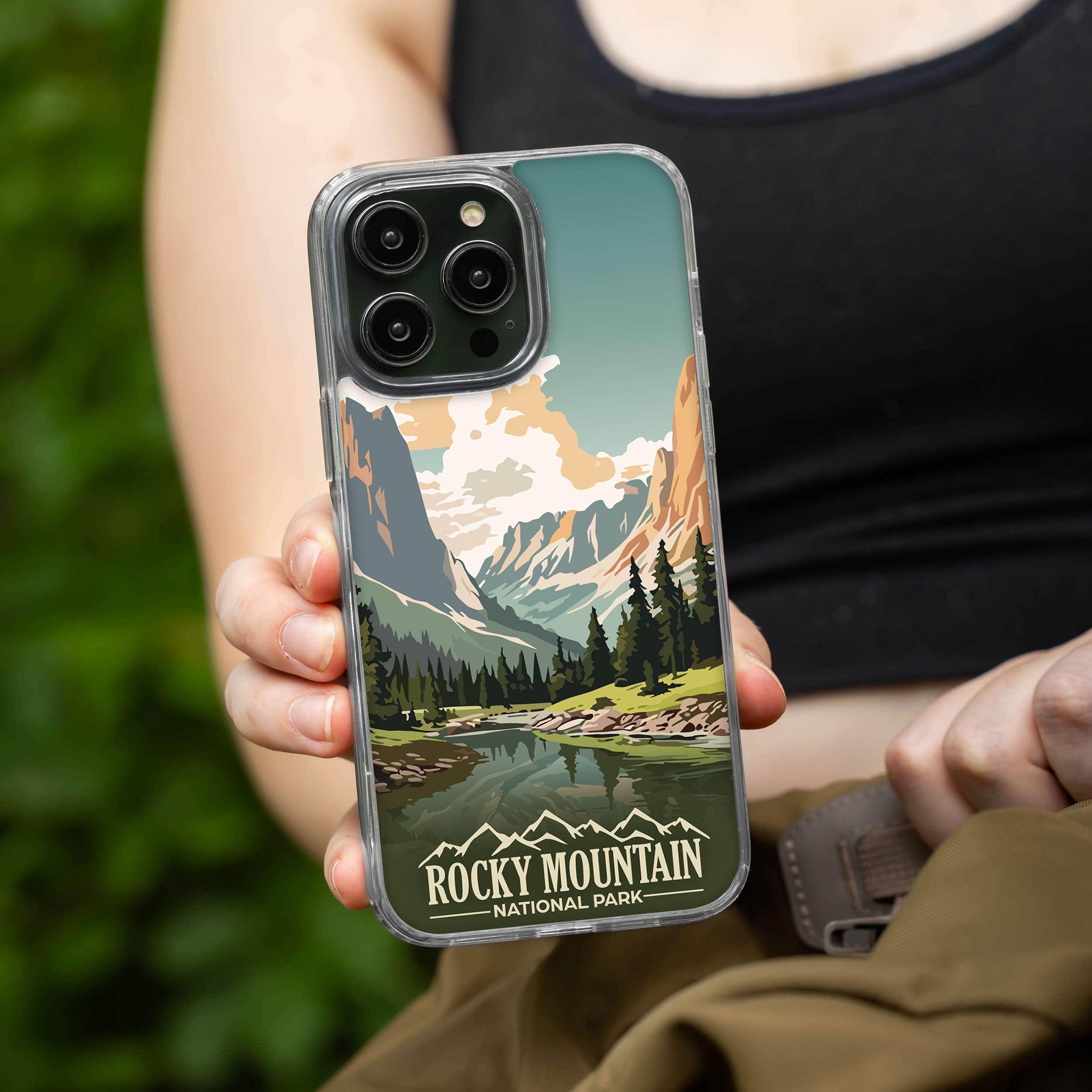 National Parks Rocky Mountain HD Apple iPhone 11 Series Phone Case