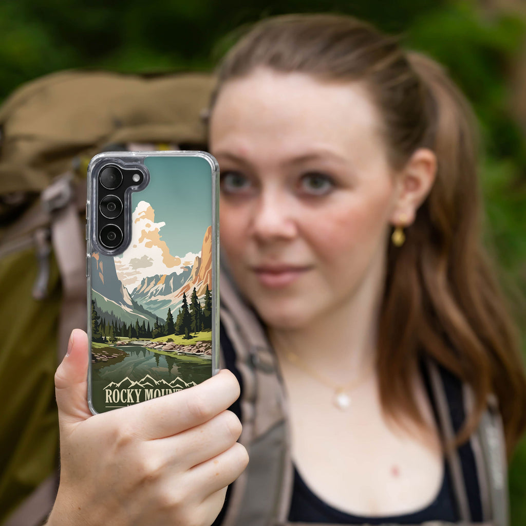 National Parks Rocky Mountain HD Samsung Galaxy S24 Phone Case