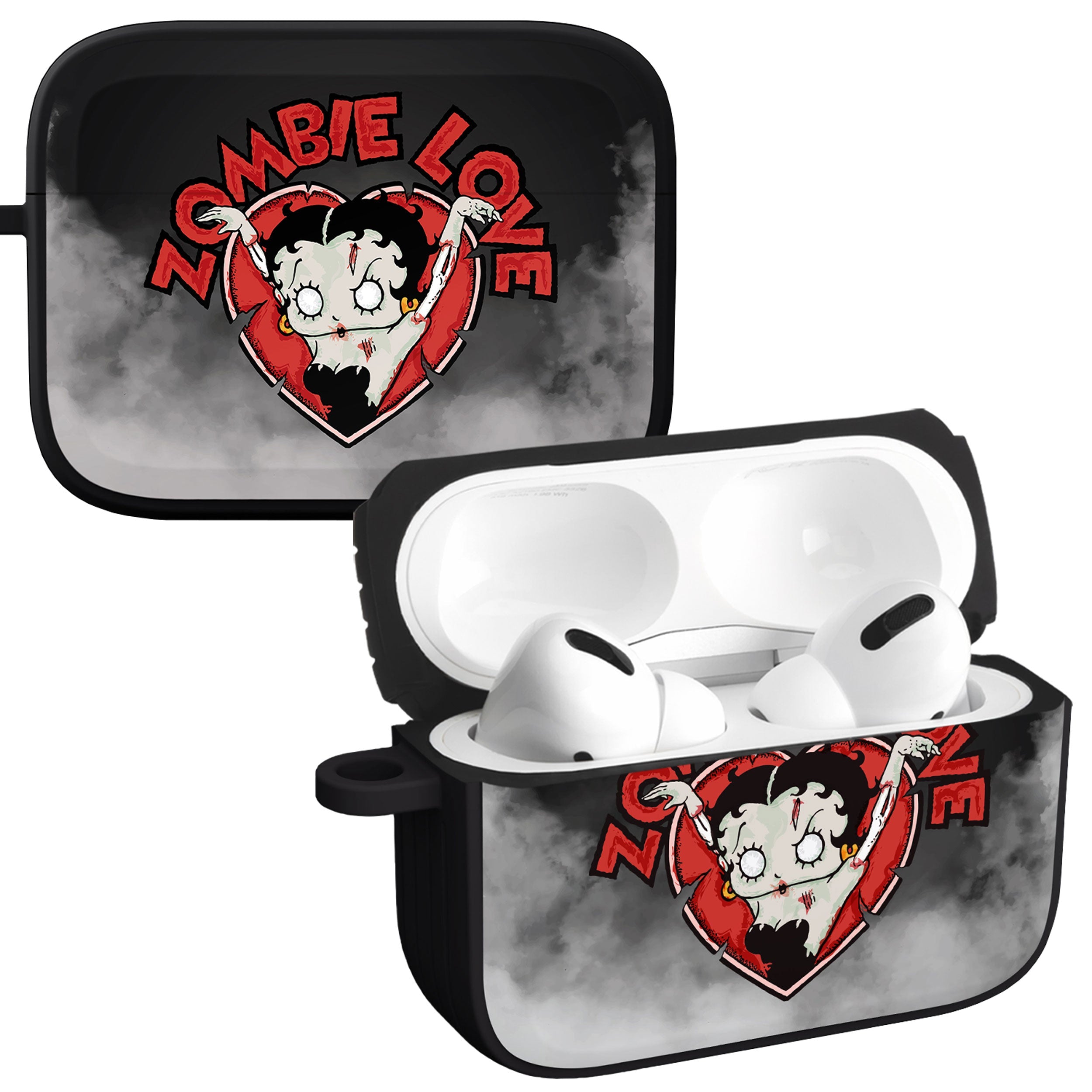 Betty Boop Zombie Love HDX Apple AirPods Pro 1 & 2 Case Cover
