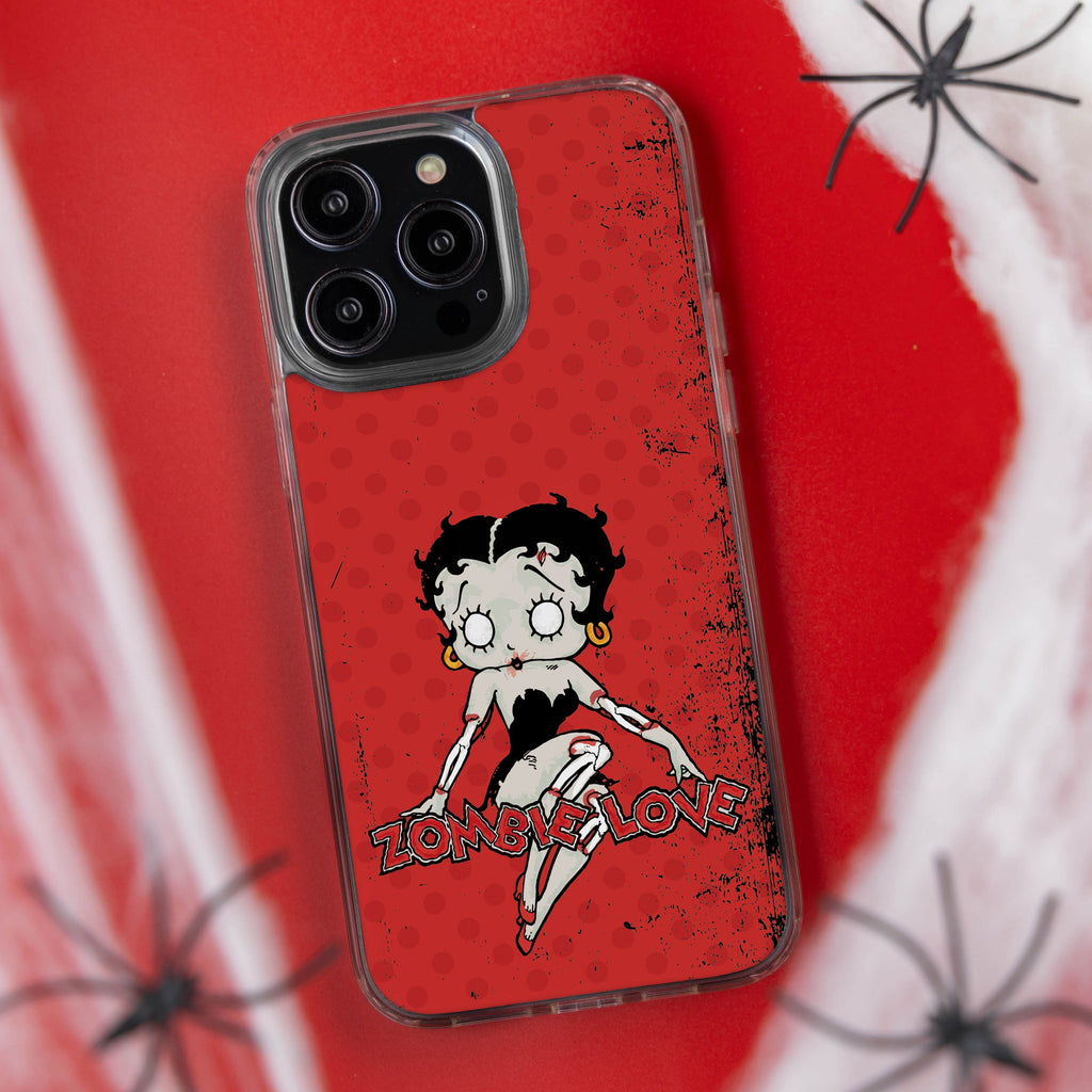 Betty Boop Zombie Love HD Apple iPhone 16 Mag-Safe Phone Case