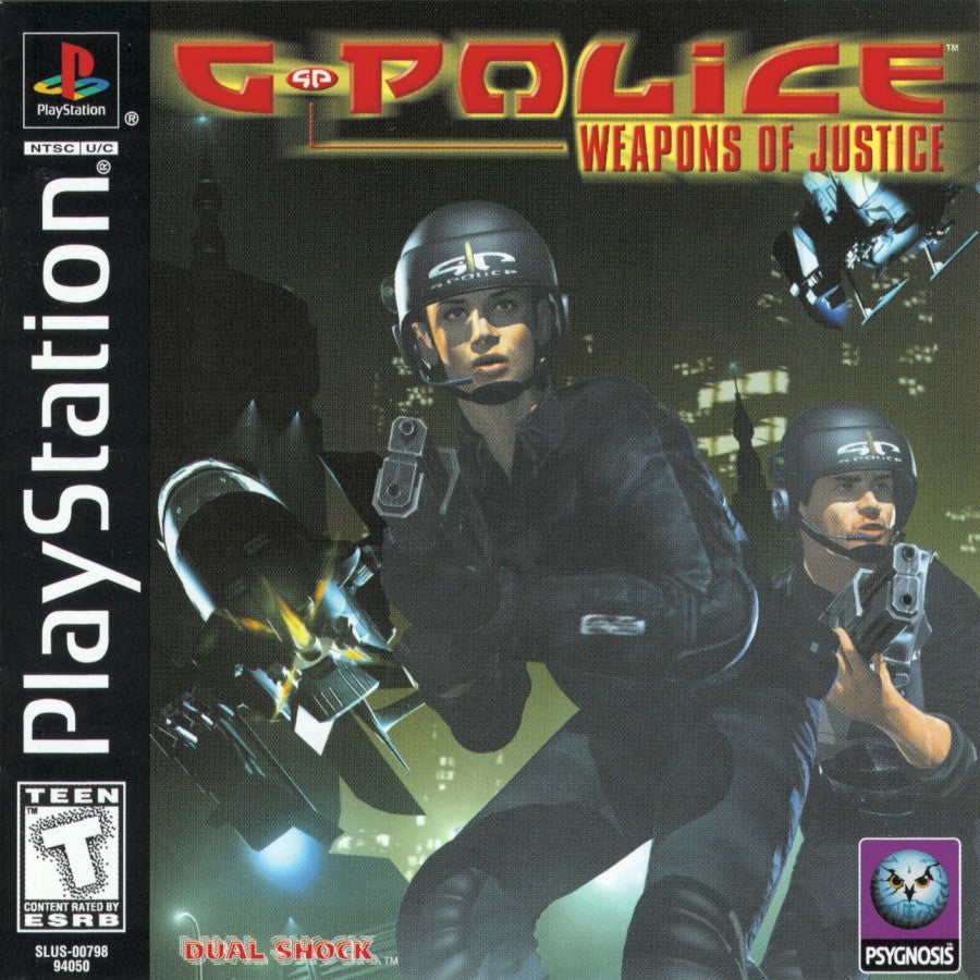 G-Police Weapons of Justice – PlayStation 1 (PS1)