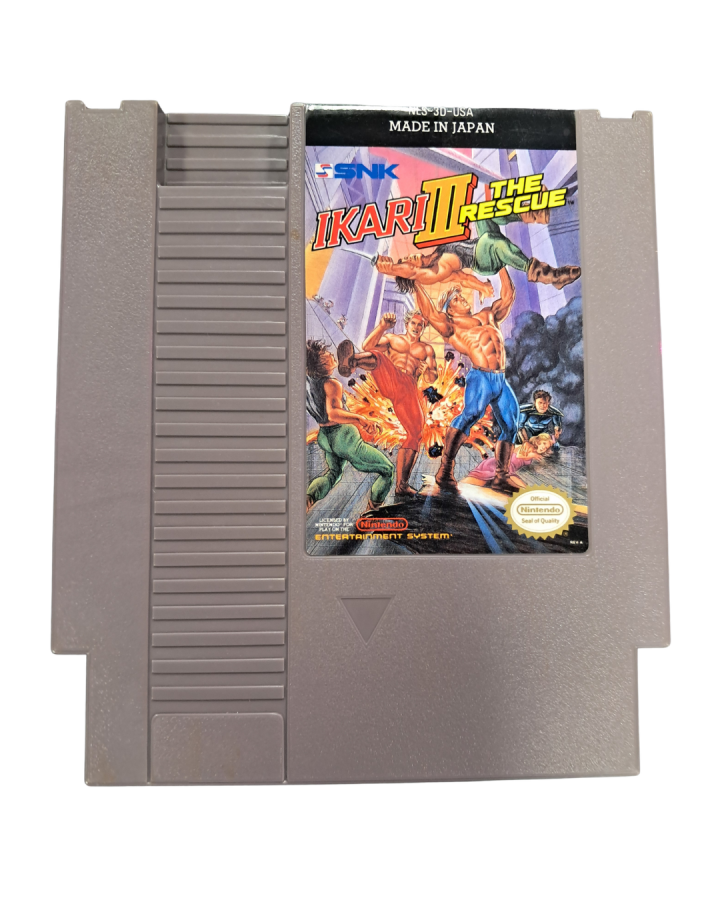 Ikari Warriors III: The Rescue [In Box][Missing Manual/Inserts] – Nintendo Entertainment System (NES)