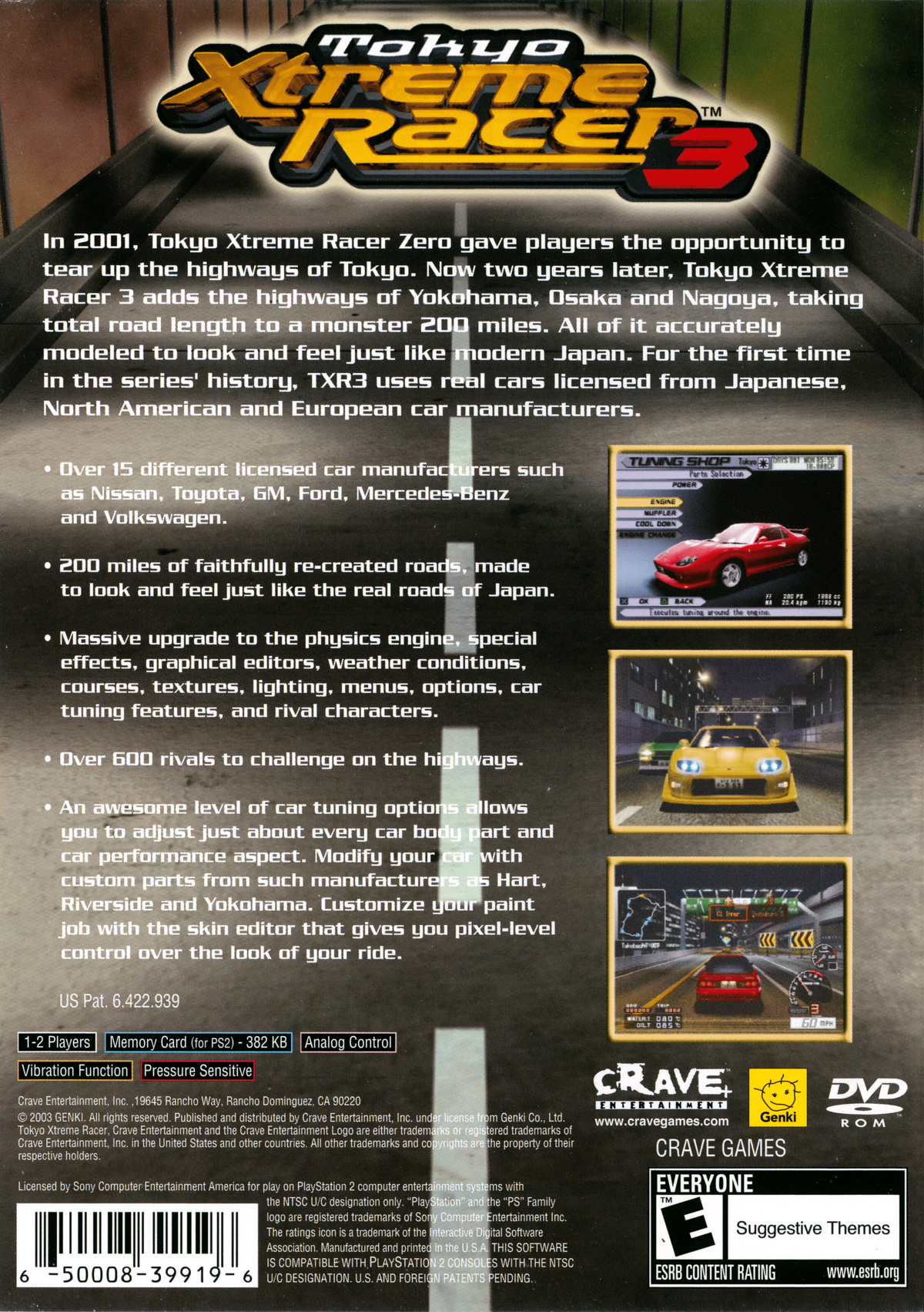 Tokyo Xtreme Racer 3 – PlayStation 2 (PS2)