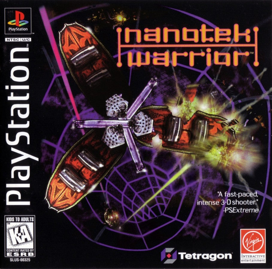 Nanotek Warrior – PlayStation 1 (PS1)