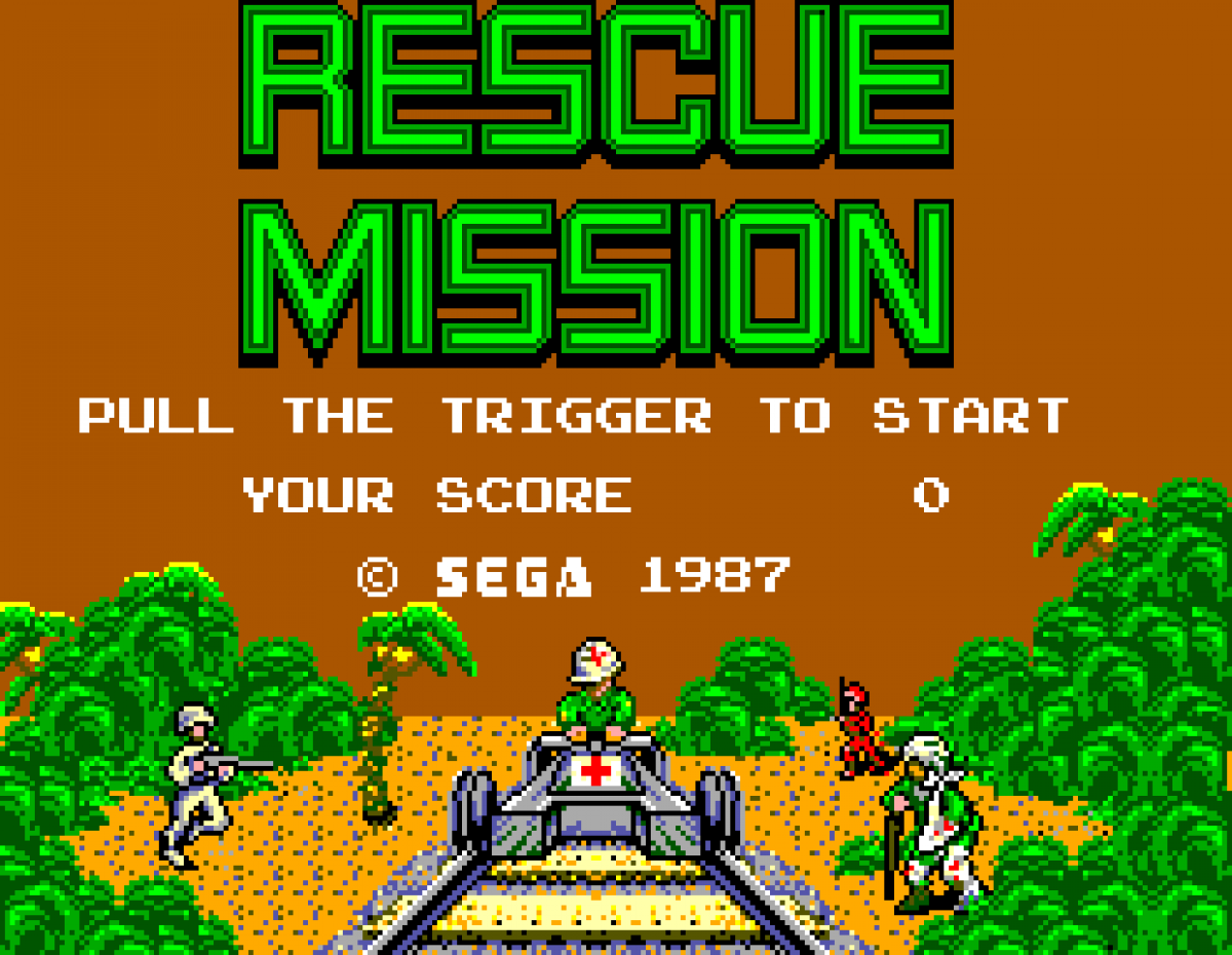 Rescue Mission – Sega Master System (SMS)