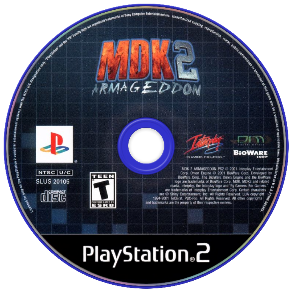 MDK 2 Armageddon – PlayStation 2 (PS2)