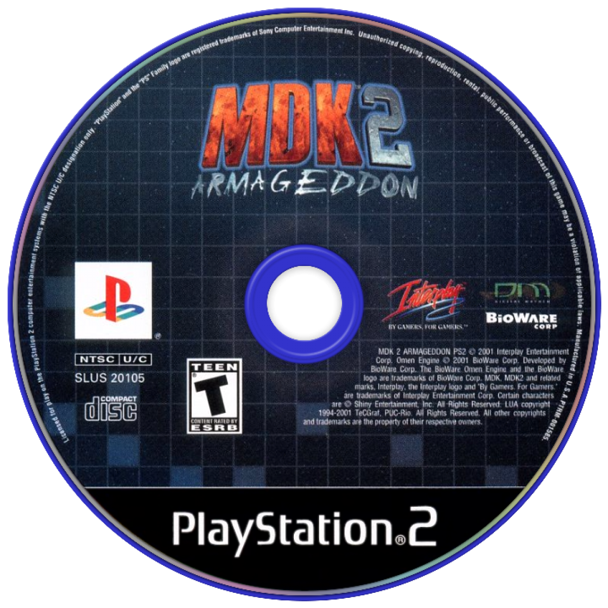 MDK 2 Armageddon – PlayStation 2 (PS2)