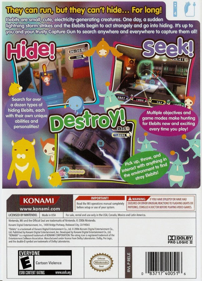 Elebits – Nintendo Wii (Wii)