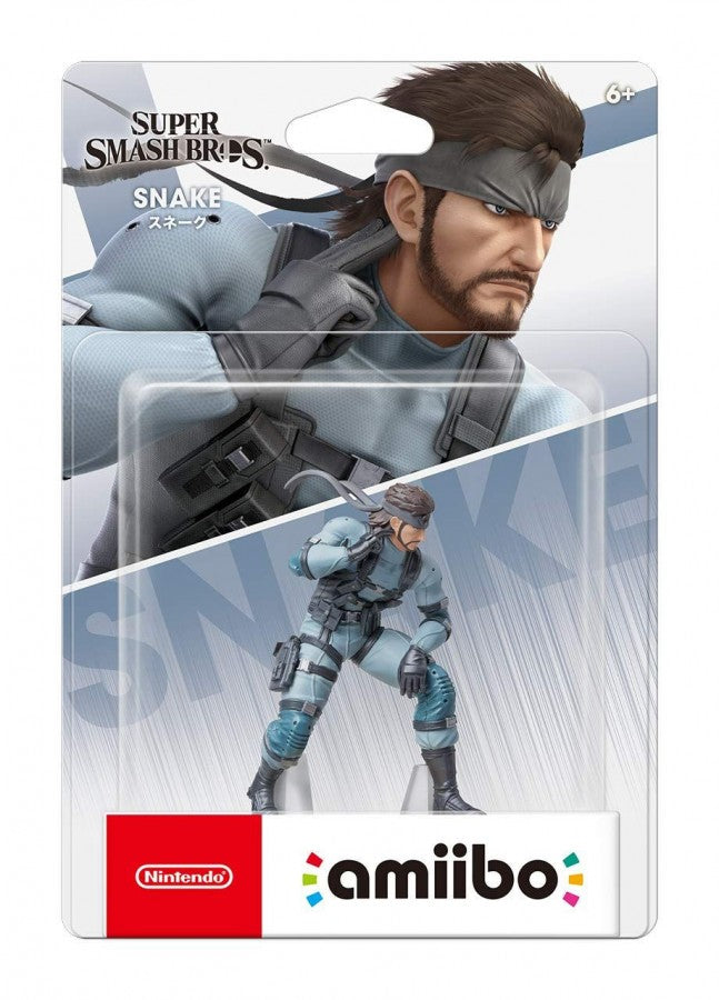 Snake Amiibo [Super Smash Bros] [Sealed] – Nintendo Amiibo