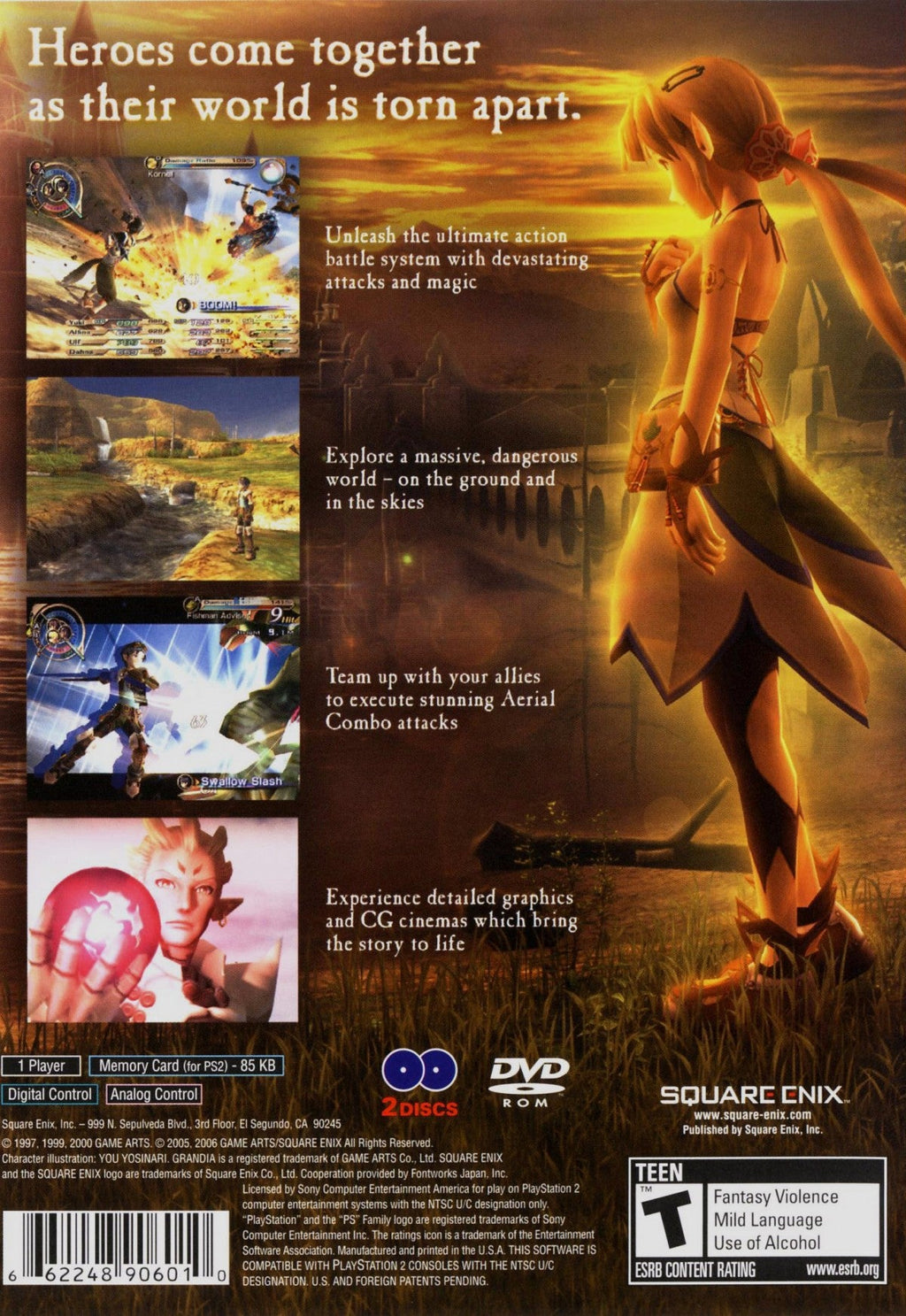 Grandia III – PlayStation 2 (PS2)