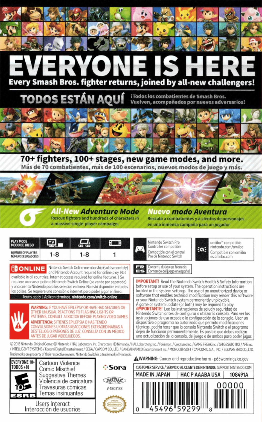Super Smash Bros. Ultimate – Nintendo Switch (NS)
