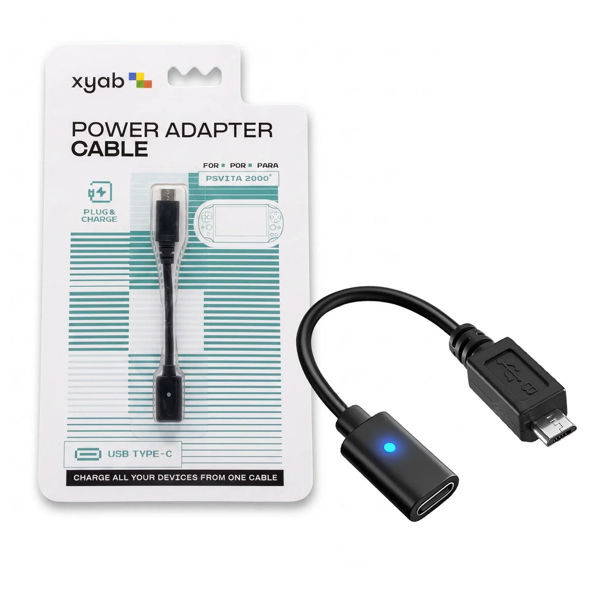 PlayStation Vita 2000 USB-C Power Adapter Cable – PS VITA Accessory