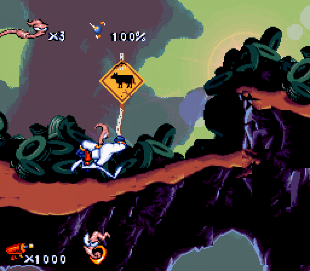 Earthworm Jim – Super Nintendo Entertainment System (SNES)