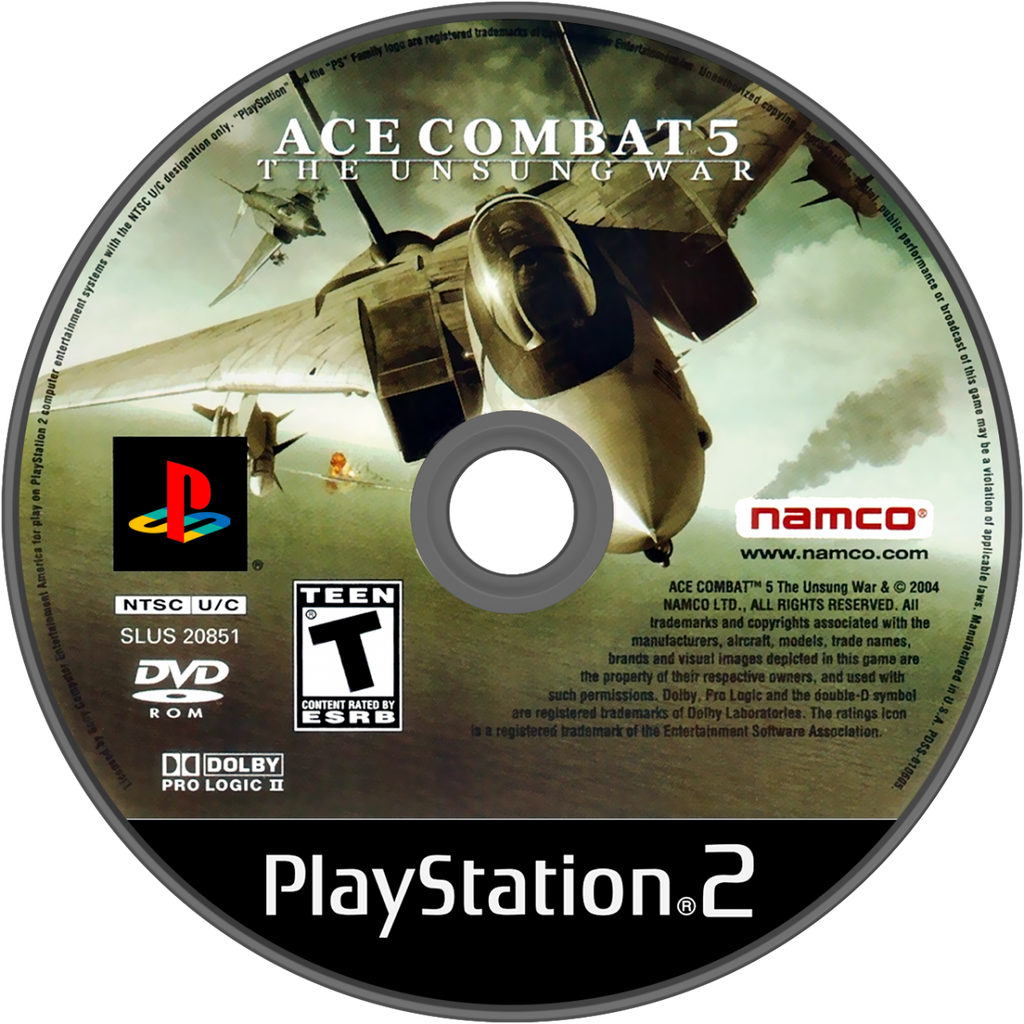 Ace Combat 5: The Unsung War – PlayStation 2 (PS2)