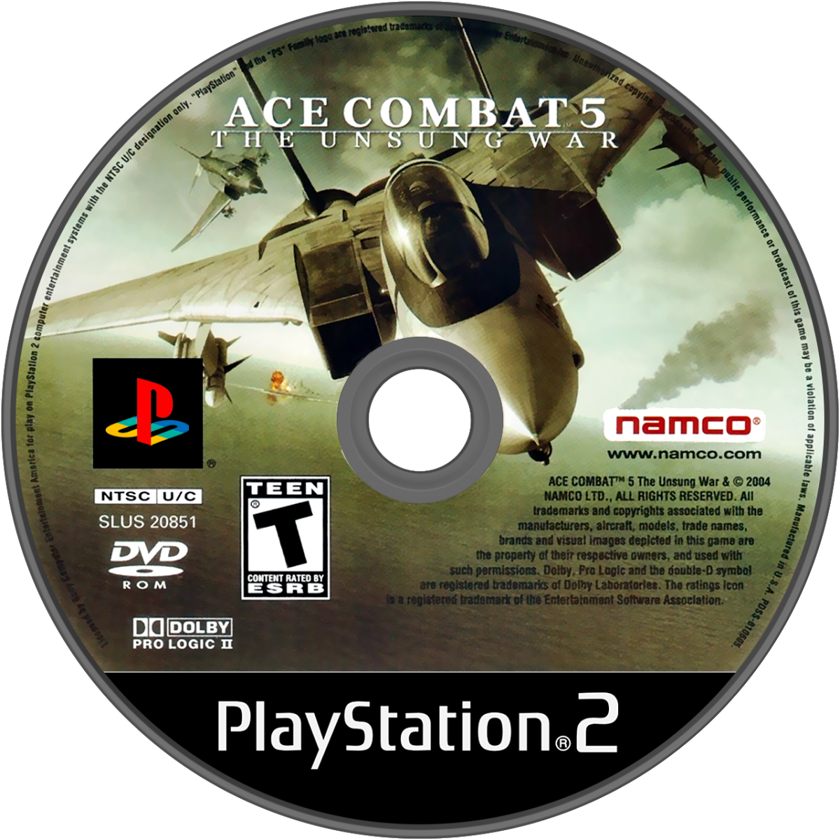 Ace Combat 5: The Unsung War – PlayStation 2 (PS2)
