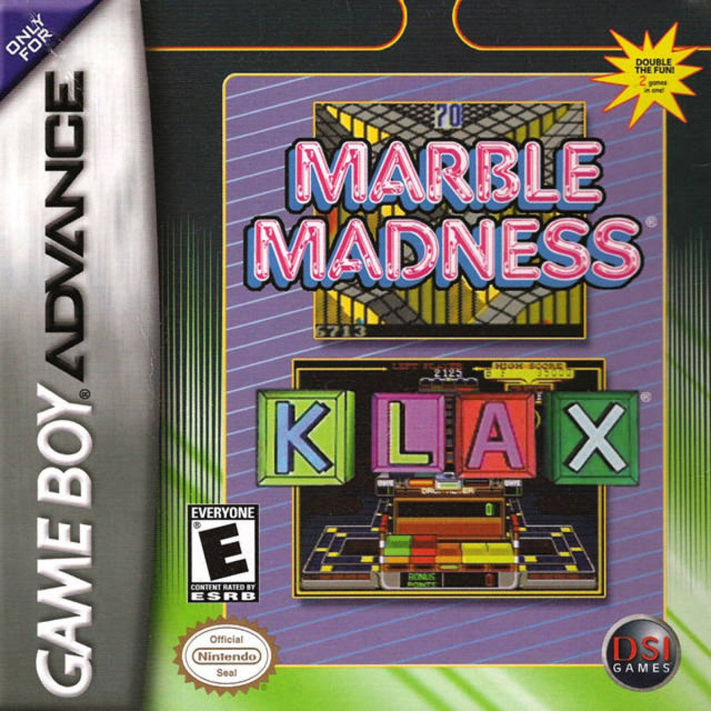Marble Madness / Klax [Sealed] – Game Boy Advance (GBA)