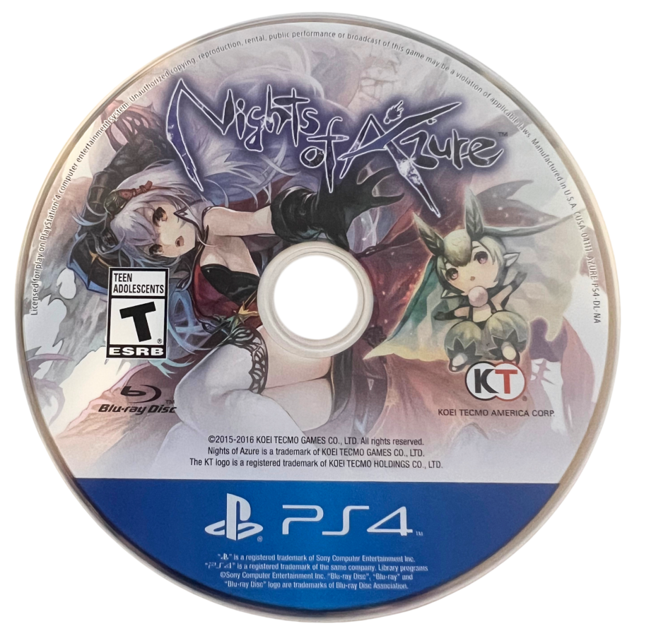 Nights of Azure – PlayStation 4 (PS4)