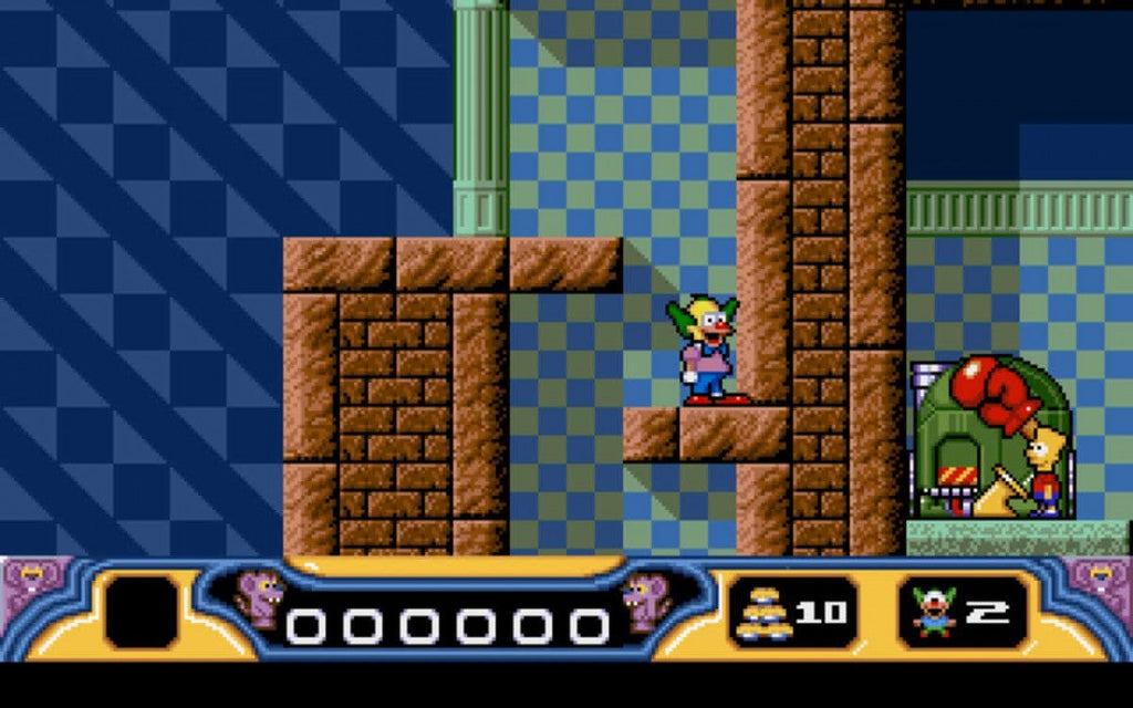 Krusty's Super Fun House — Super Nintendo Entertainment System (SNES)