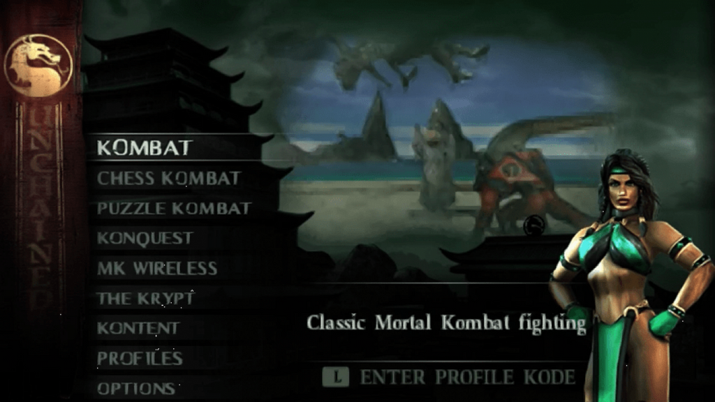 Mortal Kombat Unchained — PlayStation Portable (PSP)