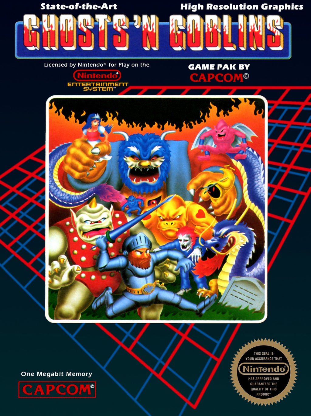 Ghosts 'n Goblins – Nintendo Entertainment System (NES)