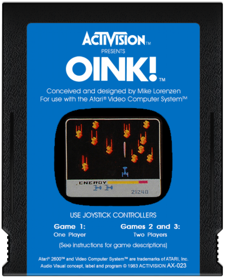 Oink! – Atari 2600 (2600)