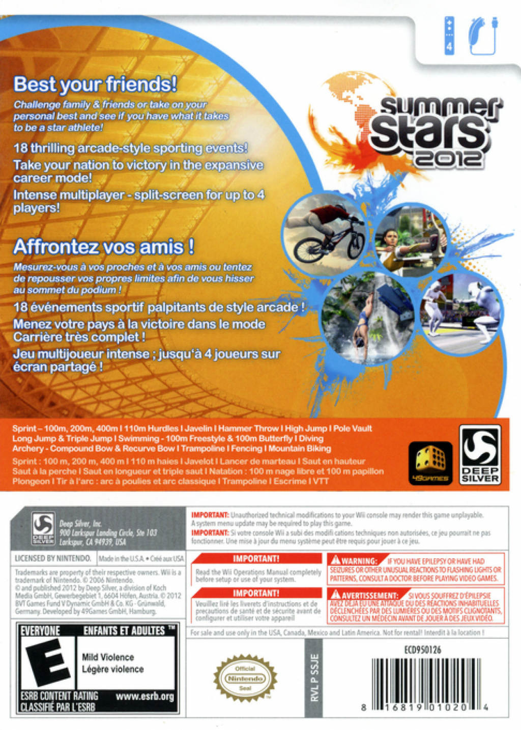 Summer Stars 2012 – Nintendo Wii (Wii)