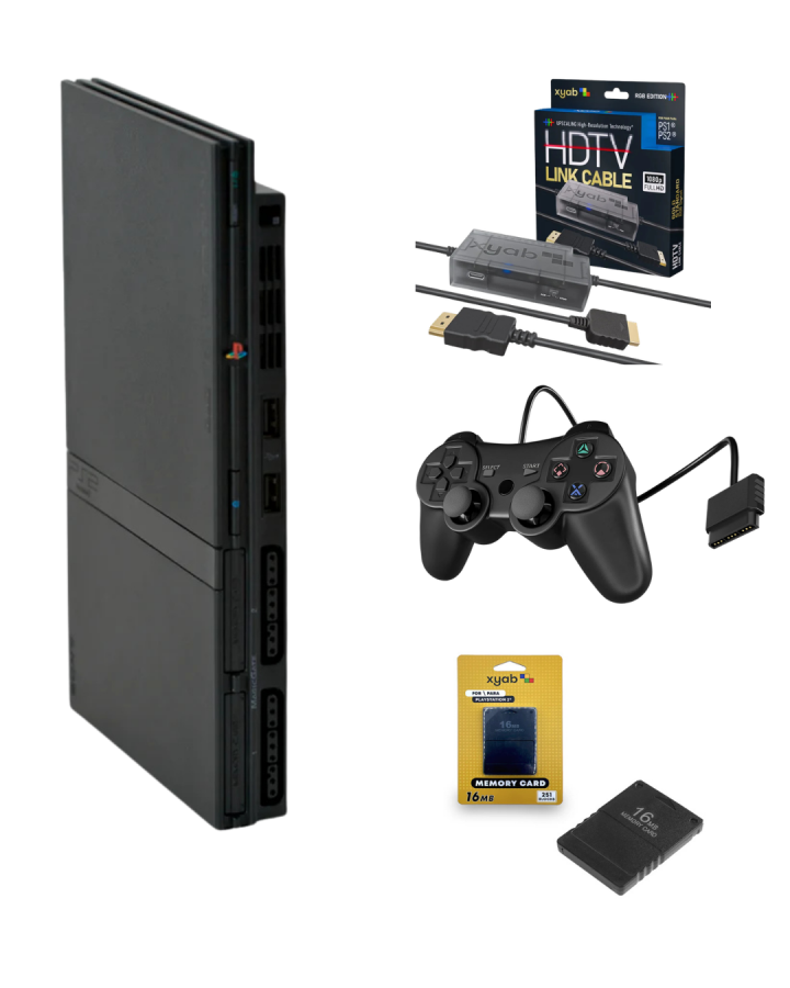 PlayStation 2 Plug & Play Console Bundle – PlayStation 2 (PS2)