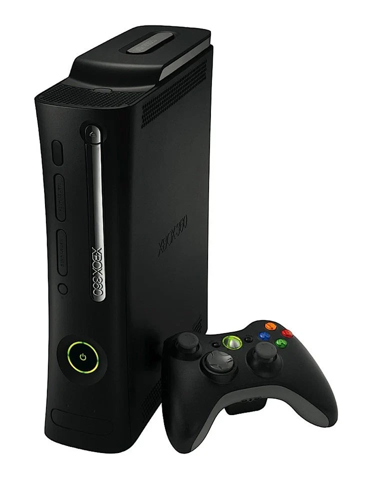 Xbox 360 Console (X360) [ Phat 120GB] [Black] – Good Condition