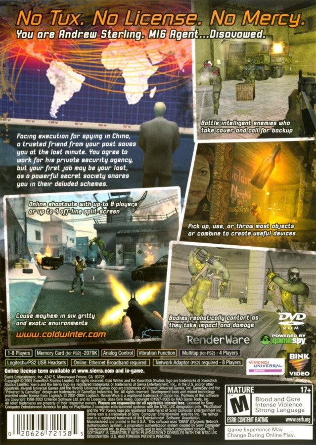 Cold Winter – PlayStation 2 (PS2)