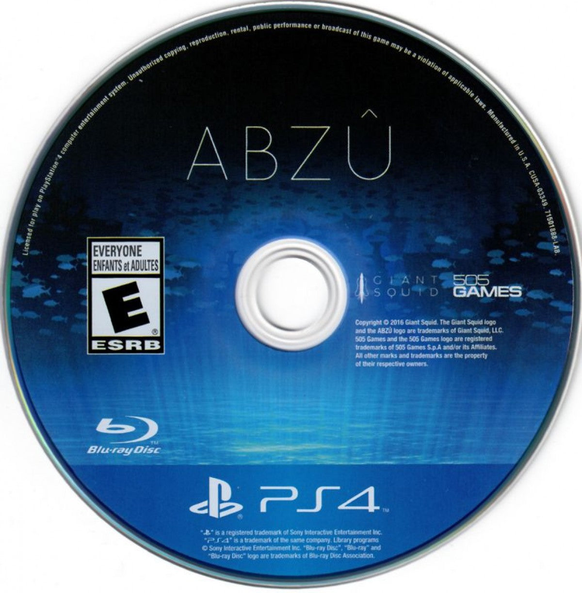 Abzu – PlayStation 4 (PS4)