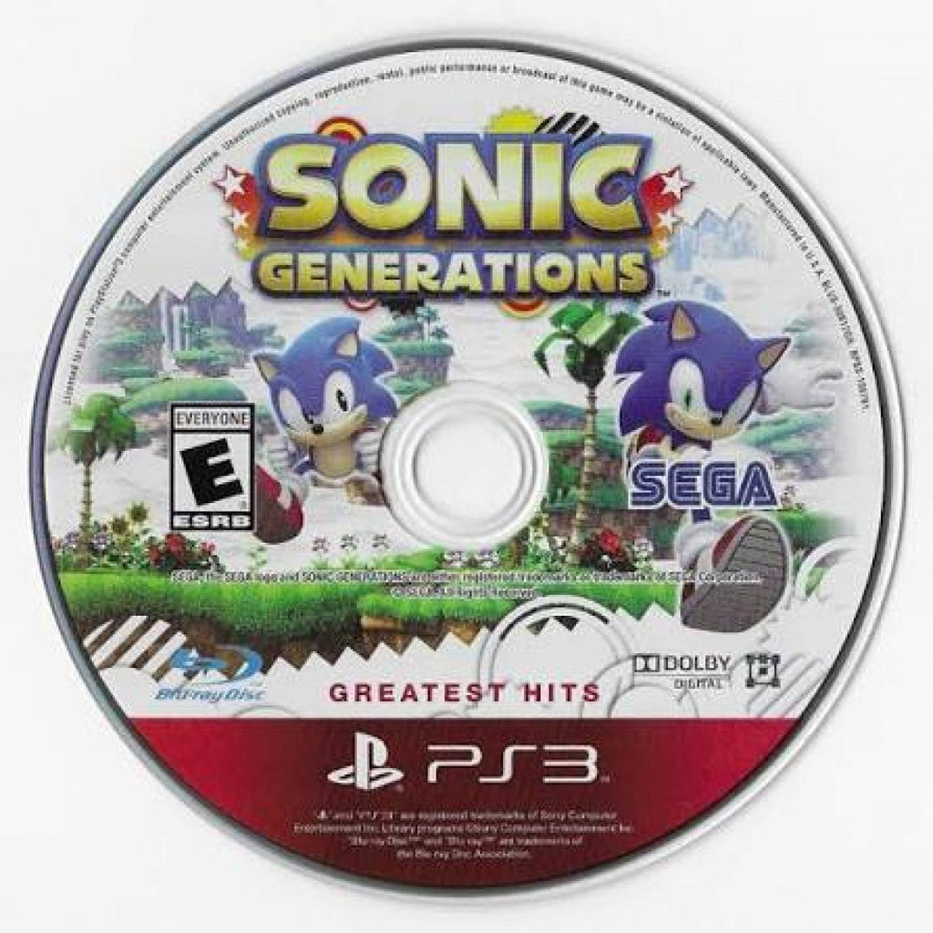 Sonic Generations [Greatest Hits] – PlayStation 3 (PS3)