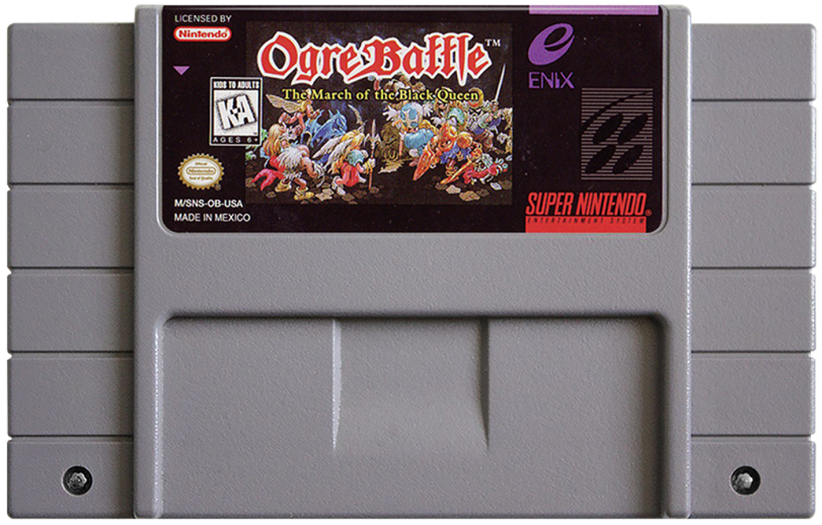 Ogre Battle: The March of the Black Queen – Super Nintendo Entertainment System (SNES)