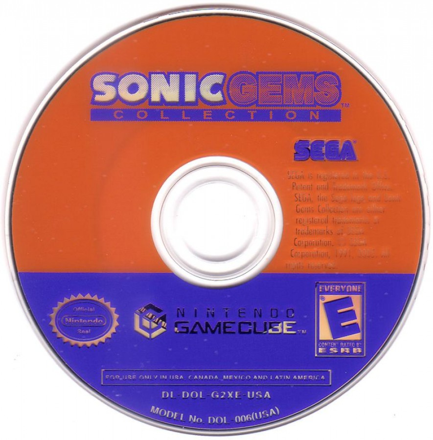 Sonic Gems Collection [Player's Choice] – GameCube (GC)