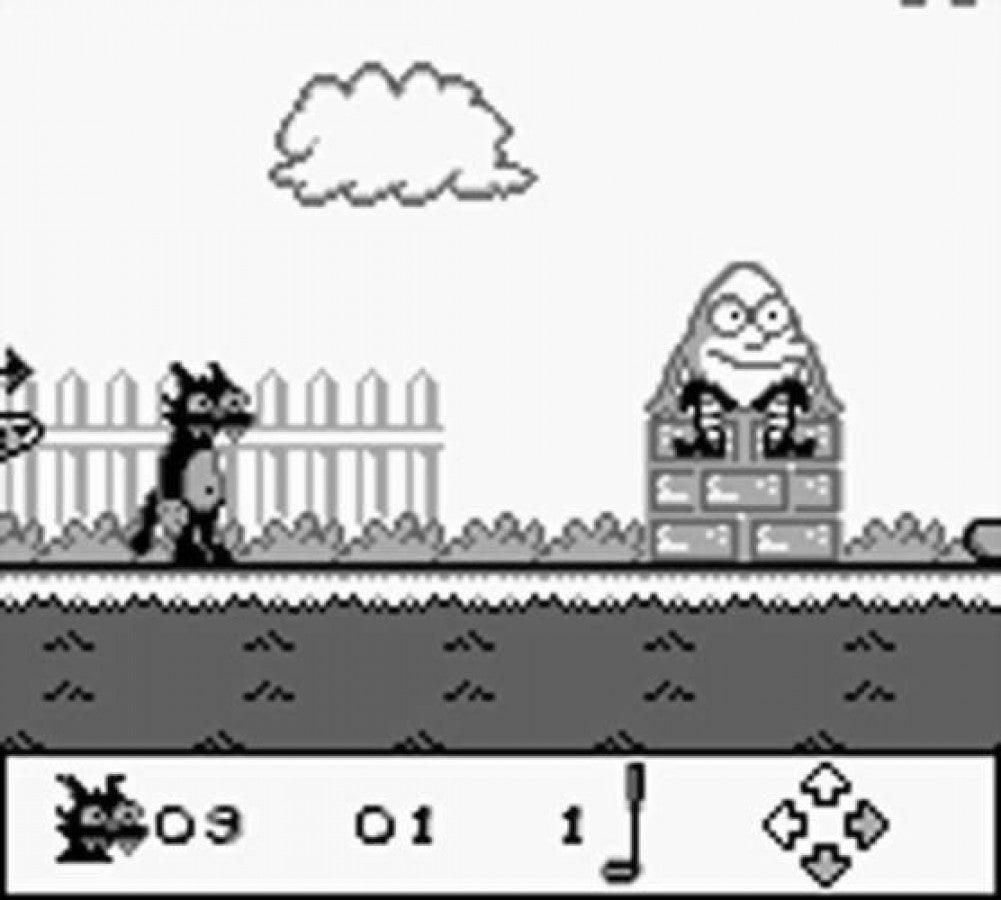 Itchy and Scratchy: Miniature Golf Madness – Game Boy (GB)