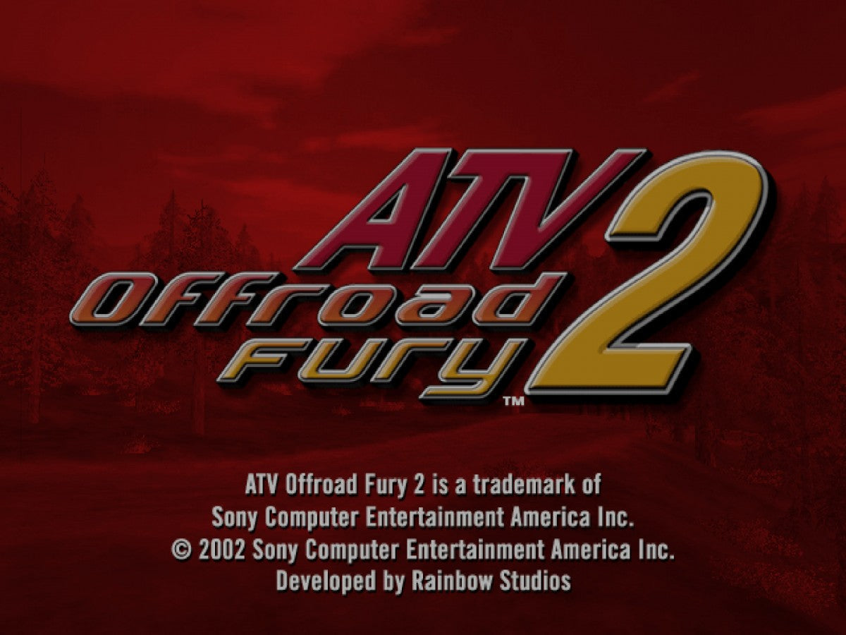 ATV Offroad Fury 2 – PlayStation 2 (PS2)