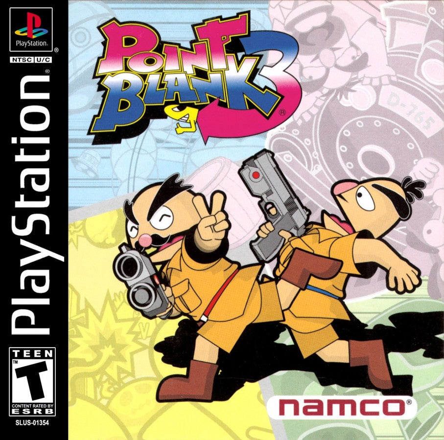 Point Blank 3 – PlayStation 1 (PS1)