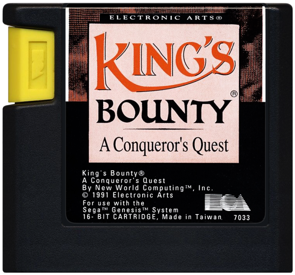 King's Bounty: The Conqueror's Quest – Sega Genesis (GEN)