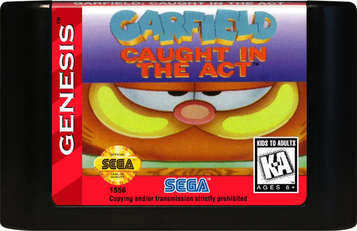 Garfield: Caught in the Act – Sega Genesis (GEN)