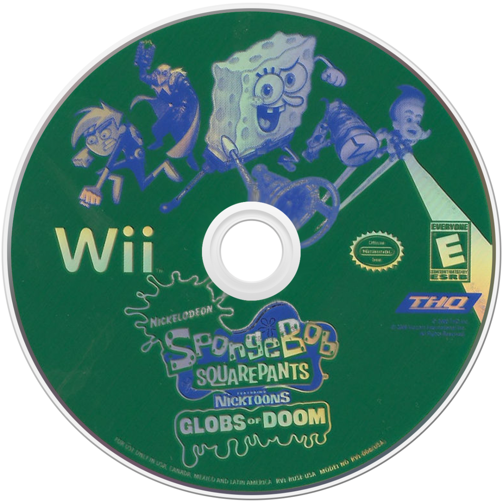SpongeBob SquarePants: Featuring Nicktoons Globs of Doom – Nintendo Wii (Wii)