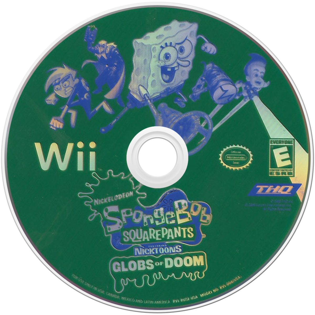 SpongeBob SquarePants: Featuring Nicktoons Globs of Doom – Nintendo Wii (Wii)