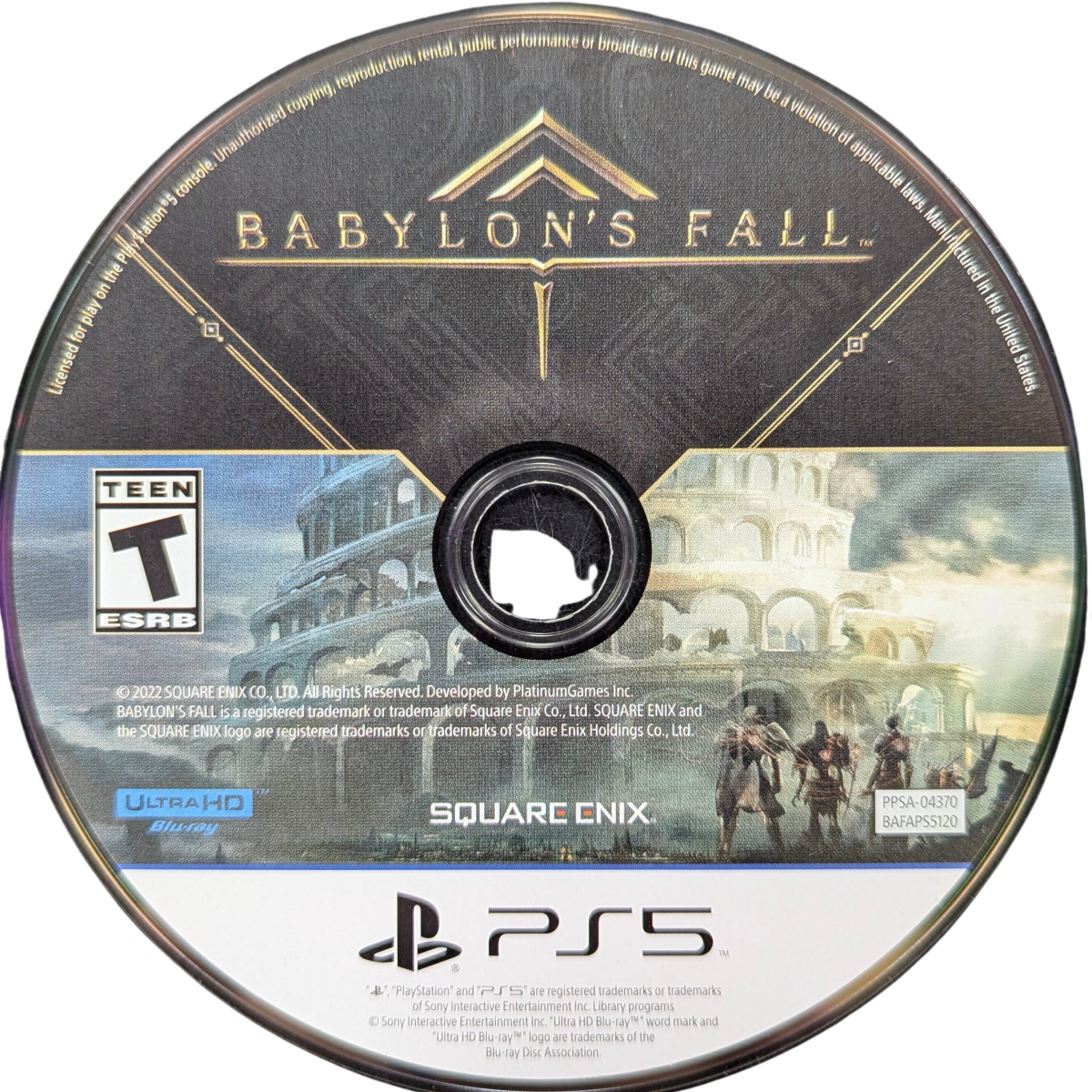 Babylon’s Fall – PlayStation 5 (PS5)