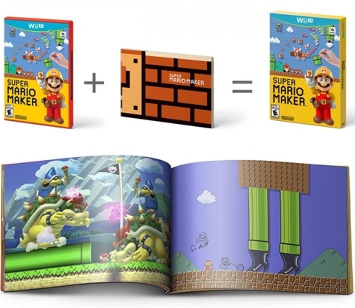 Super Mario Maker [Book Bundle] – Nintendo Wii U (WiiU)