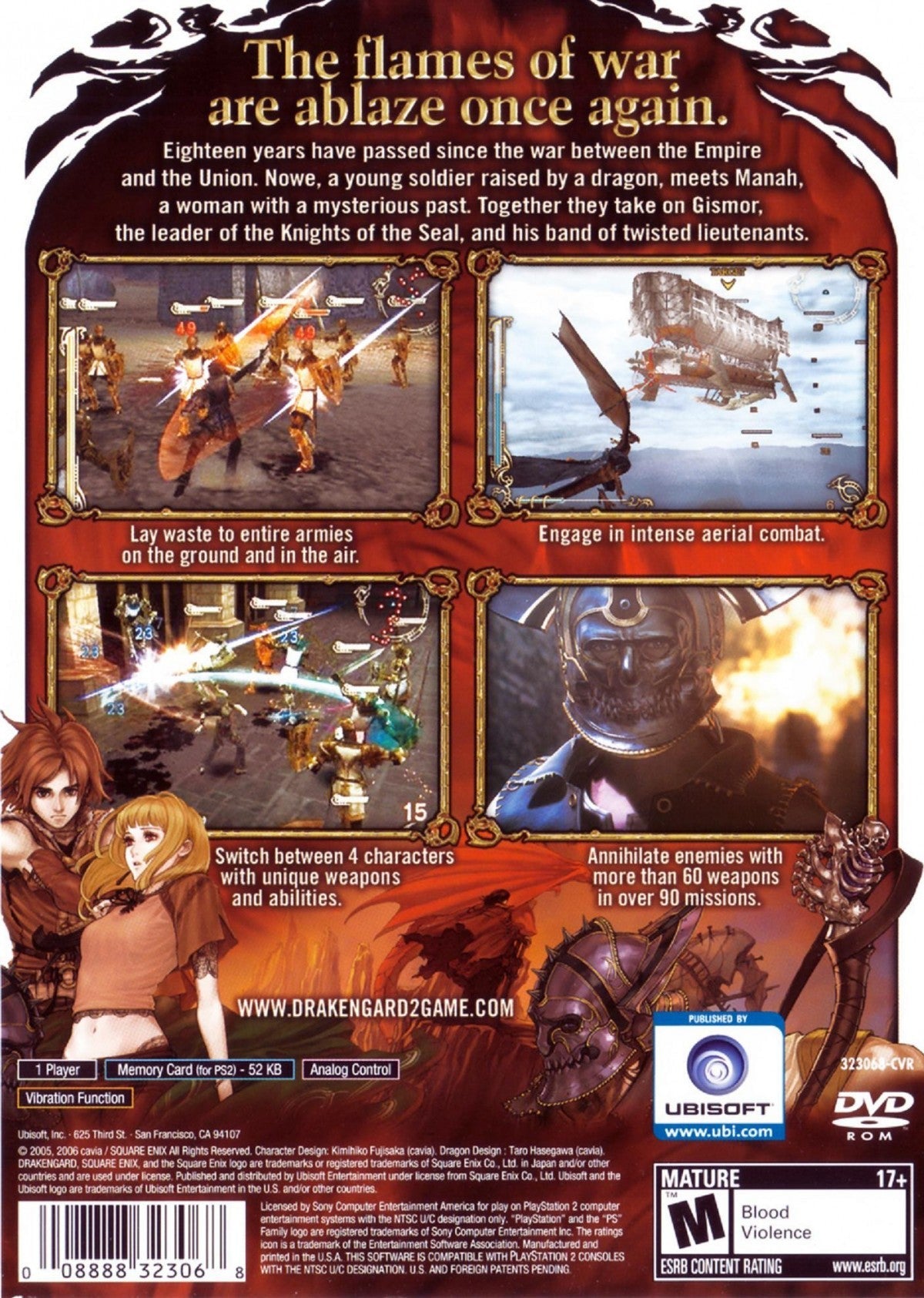 Drakengard 2 – PlayStation 2 (PS2)