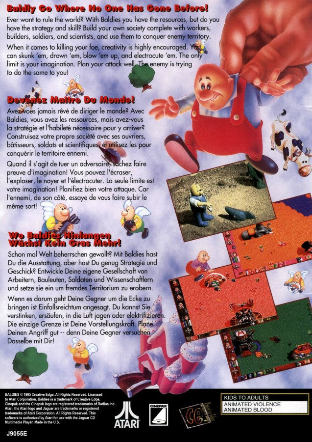 Baldies [CIB] – Atari Jaguar CD (JAGCD)