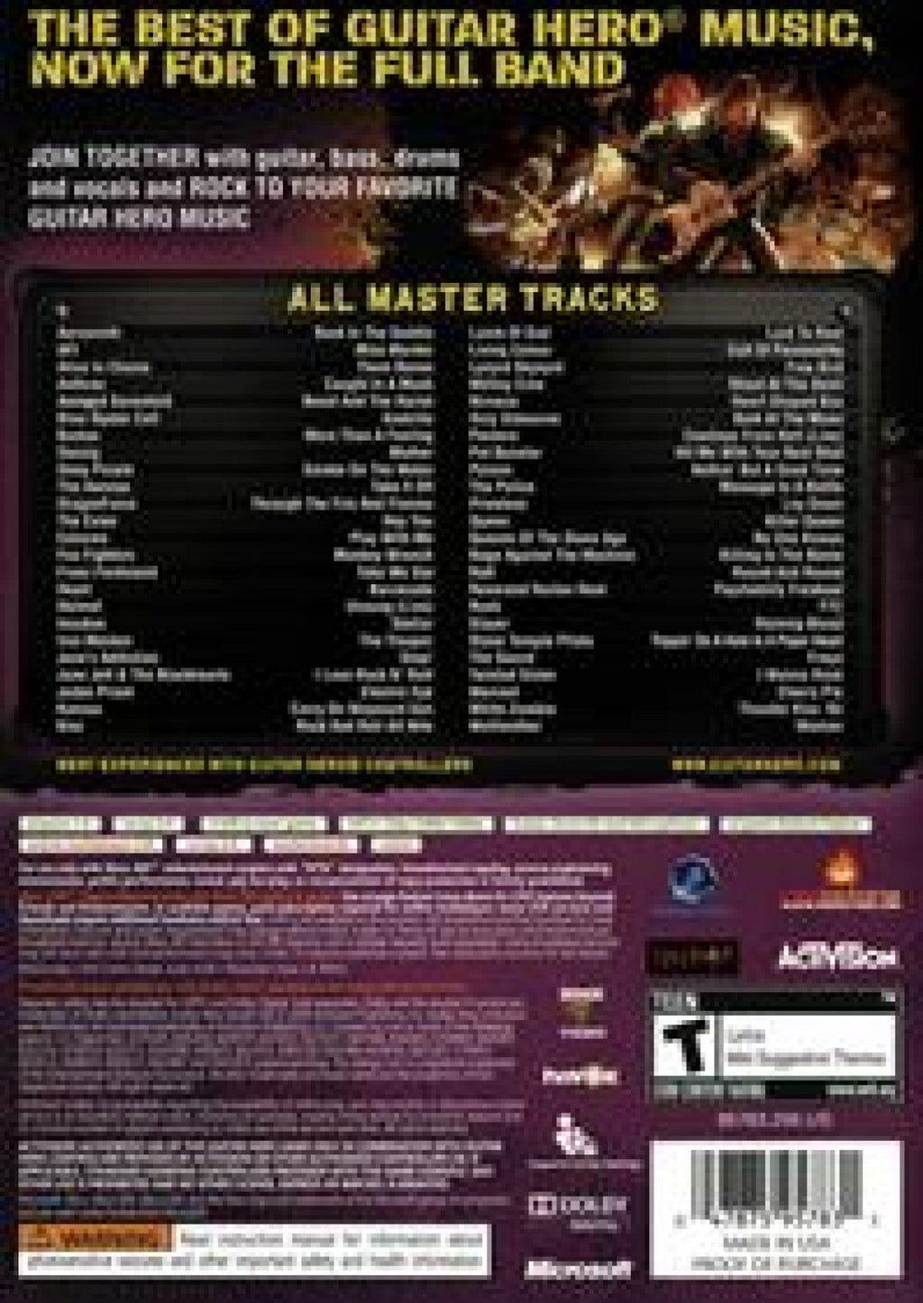 Guitar Hero Smash Hits – Xbox 360 (X360)