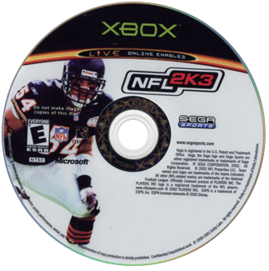 NFL 2K3 – Xbox (XBOX)