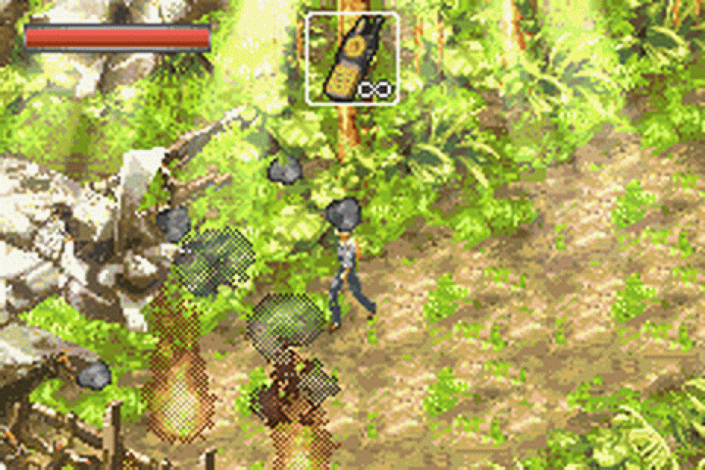 Jurassic Park III: Island Attack – Game Boy Advance (GBA)